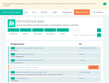 Tablet Screenshot of administrator-jobs.de